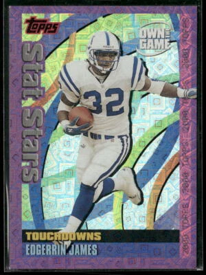 2000 Topps #OTG6 Edgerrin James Own the Game - Image 1 of 2