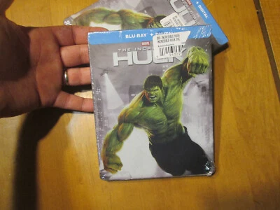 THE INCREDIBLE HULK BLU RAY STEELBOOK EDITION MARVEL STUDIOS - Image 1 of 4