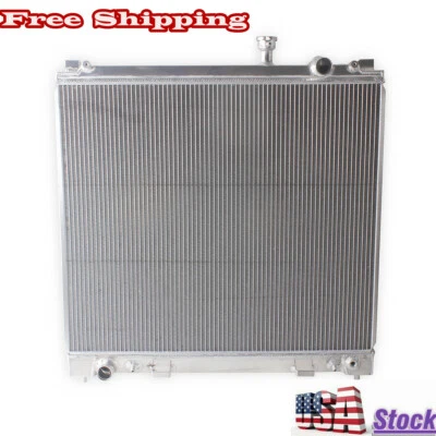 3Row 27" Core Radiator For 2004-2014 2013 2012 2011 Nissan Titan 5.6L V8 CC2691 Foto 1 de 4