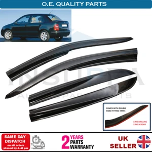 Wind Regen Sonne Rauchschutz Deflektor für Skoda Fabia Limousine Limousine 4Dr 99-07 4X - Bild 1 von 12