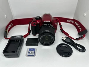 Canon EOS Rebel T5 Digital SLR 18.0 MP Camera w/ EF-S 18-55mm IS II Lens - Picture 1 of 15