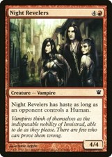 Magic MTG Tradingcard Innistrad 2011 Night Revelers 153/264