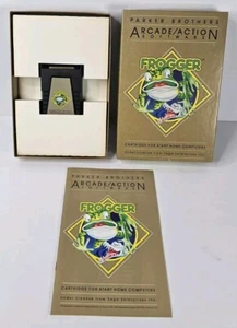 Frogger (Atari 400/800/1200XL/XE) CIB komplett in Box Vintage Videospiel - Bild 1 von 6