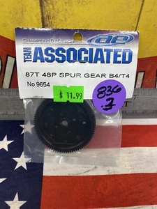 Associated 9654 87T/48P SPUR GEAR B4/T/4 NEW USA SHIPPED - Picture 1 of 4