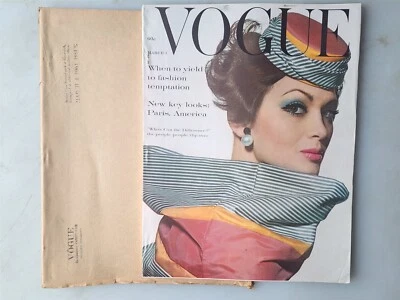 Vogue Magazine - March 1, 1961 Issue In Original Sleeve - Fashions! - Image 1 of 2