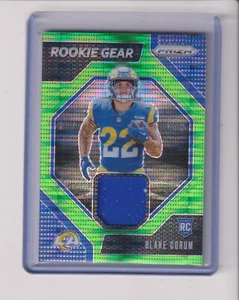 2024 PRIZM ROOKIE GEAR BLAKE CORUM - LOS ANGELES RAMS - Picture 1 of 1