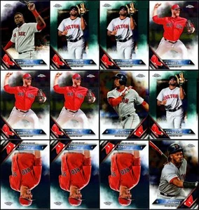 2016 Topps Chrome Boston Red Sox (14) Card Lot - EXCLUSIVE LOT – ACT FAST! - Picture 1 of 4
