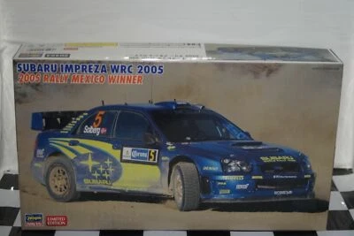 Hasegawa Subaru Impreza WRC 2005 Rally Mexico 2005  1:24 Model Kit 20454 - Image 1 of 4