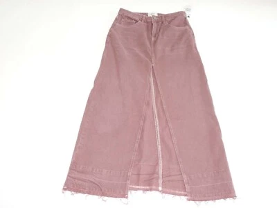 Maxi falda vaquera BDG Urban Outfitters para mujer talla mediana nueva con etiquetas rosa malva M Foto 1 de 4