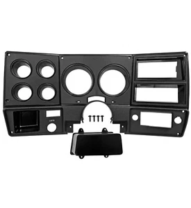 1978 1979 1980 Chevy PU Truck Dash Bezel wo/AC Hole Black Plastic New Dii 1146L - Picture 1 of 2