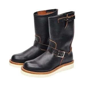 Botas de motociclista de cuero de gamuza hechas a mano para hombre - Imagen 1 de 27