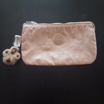 Bolsa Kipling Nylon Oro Rosa Metálica Foto 1 de 4