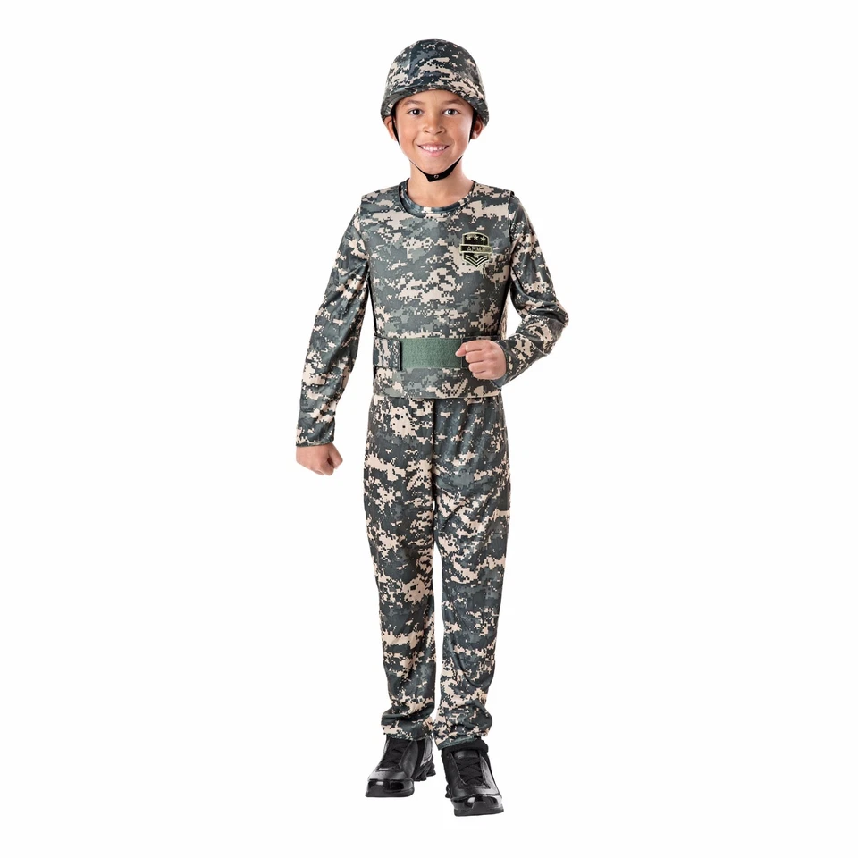 Fantasia de Halloween masculina camuflada digital Totally Ghoul média - Imagem 1 de 4