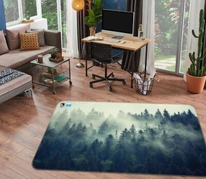 3D Misty Dense Forest G7308 Mat Elegant Photo Carpet Rug Erin 2023 - Picture 1 of 5