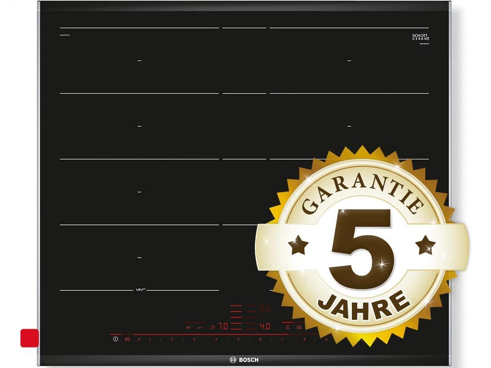 Bosch Induktionskochfeld PXY675DC1E 60cm Flexzone Glaskeramik Schwarz