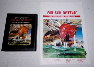 Cartucho de videojuego Air Sea Battle con manual de instrucciones - 1981 - Atari 2600 - Imagen 1 de 6