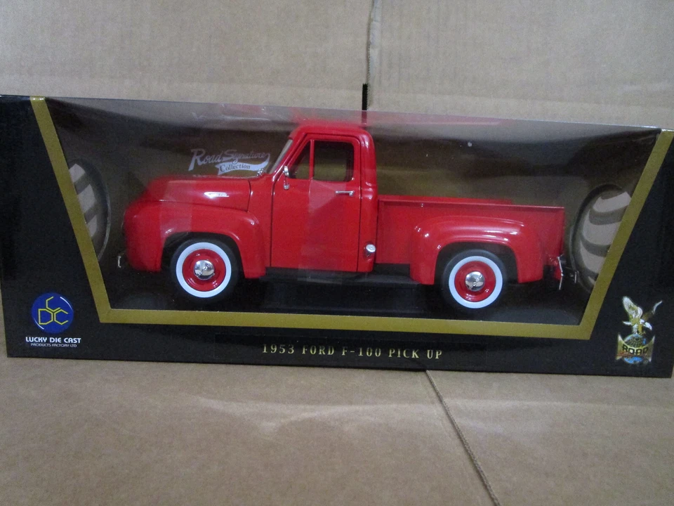 Ford F-100 1953 camioneta Luckytoys/92148 en rojo envío gratuito Foto 1 de 1