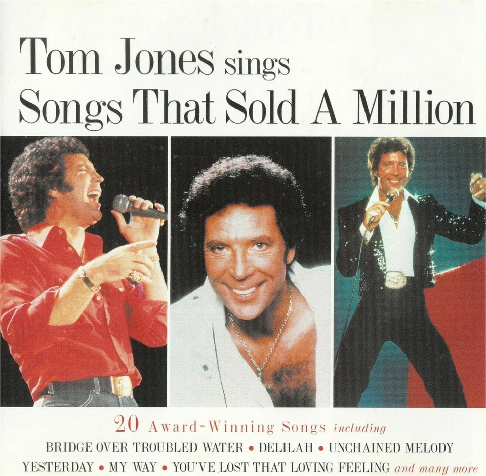 Tom Jones Sings The Songs That Sold A Million - NEW Music CD Compact Disc - Image 1 of 1