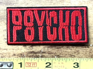 Psycho Aufnäher Aufbügeln Aufnähen Horrorfilm bestickt Geschenk - Bild 1 von 1