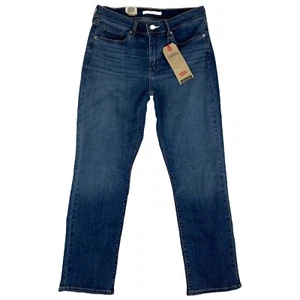 Levi's Damen Jeans Classic Straight Mid Rise Größe 6 (28x28) Neu mit Etikett - Bild 1 von 18