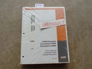 CASE CX800 Excavator Parts Catalog Manual 7-7940 - Picture 1 of 1