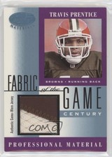 2001 Leaf Certified Materials Fabric of the Game Century /21 Travis Prentice