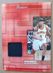 2007-08 Bowman Relics Josh Smith JERSEY Hawks /25 - NM-MT - Picture 1 of 1