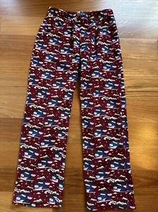 Vineyard Vines Boys Ski Snowboard Whale Pajama Lounge PJ Pants Youth Large 16 - Picture 1 of 9