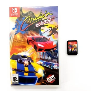Cruis'n Blast (Nintendo Switch) Cartridge w/ Case Tested & Works - Picture 1 of 6