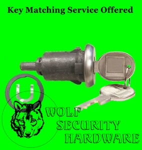 Chevy Suburban 77-91 Rear Door Lock Key Cylinder Chrome 2 Keys - Bild 1 von 2