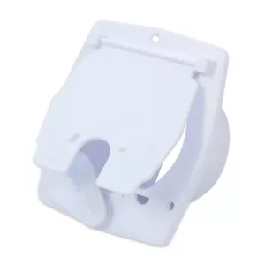 RV - Camper Electric WHITE POWER CORD CABLE HATCH 30 AMP cord 9W - Bild 1 von 6