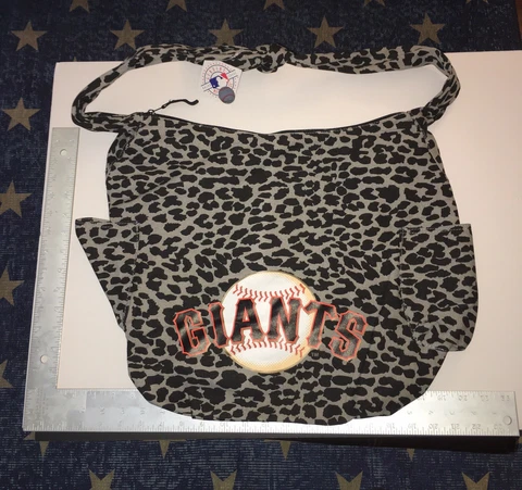 NWT’S  San Francisco Giants  ☝️⚾️Leopard Print Handbag,Purse, Pocket Book Cover
