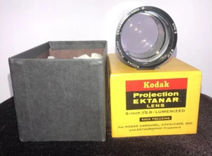 Kodak Projection Ektanar Flat Field Lens 5" - Picture 1 of 11