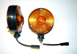 New Safety WARNING LIGHT PAIR 12 Volt for Ford New Holland Tractor Equipment