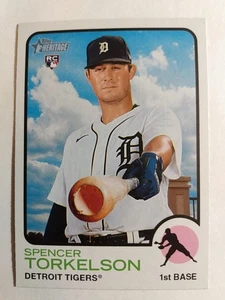 2022 Topps Heritage #531 Spencer Torkelson - Picture 1 of 2