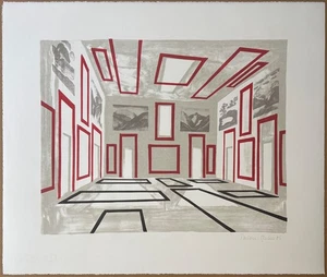 Thomas Huber, ohne Titel, Farblithographie, 2006, handsigniert und datiert - Bild 1 von 1