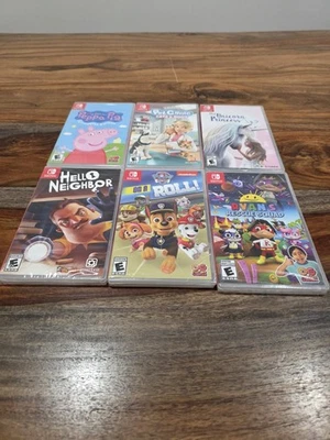 Nintendo Switch Bundle 6 Games - Image 1 of 3