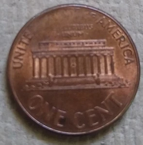 2003D Lincoln Memorial Cent Struck Through Grease Missing "States" & more - Picture 1 of 3