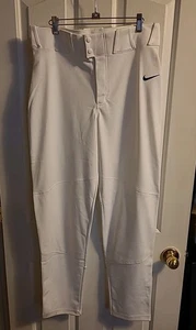 Nike Team Baseball Hose weiß Größe L 34"x32" Stretch Fit - Bild 1 von 7