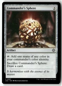 Commander's Sphere C 301 Non-Foil NM MTG Commander: The Lost Caverns of Ixalan M - Bild 1 von 1