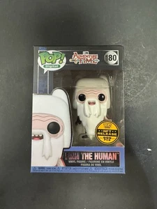 FUNKO POP FINN THE HUMAN ADVENTURE TIME /999 NEW Comes In Hard Shell - Picture 1 of 2