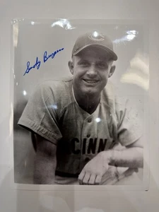 Smoky Burgess Cincinnati Reds Autograph Photo ** A5265 - Picture 1 of 2