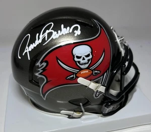 RONDE BARBER Signed Riddell Speed Mini Helmet - Tampa Bay Buccaneers NFL - BAS - Picture 1 of 1