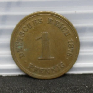 1876D Germany 1 Pfennig - Picture 1 of 2