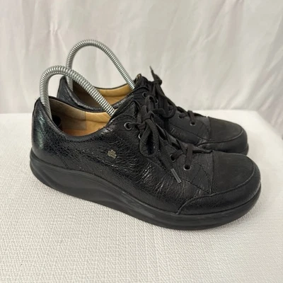 Finn Comfort Ikebukuro Shoes Womens 8.5 Black Leather Orthopedic Comfort Walking - Image 1 of 4
