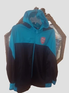 RSENAL Official Hooded Full Zip Performance Soccer Lightweight Jacket Mens L - Bild 1 von 4