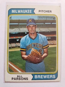 1974 TOPPS BILL PARSONS #574 VG/EX - Picture 1 of 2