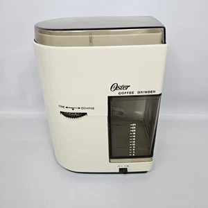 Vintage OSTER Coffee Grinder - Model 655-06A USA Burr Tested Working EUC Spice - Picture 1 of 10