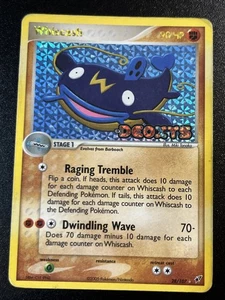 Whiscash 28/107 Deoxys Reverse Holo Stamped Pokemon Karte Vintage - Bild 1 von 10