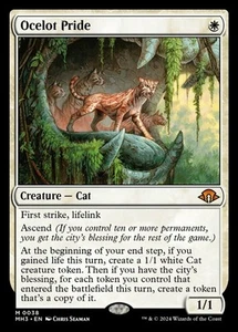 MTG Ocelot Pride - Foil, NM-Mint, English Modern Horizons 3 - Picture 1 of 1
